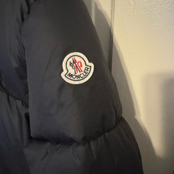 Moncler Hooded Black Down Jacket - Picture 2 of 5